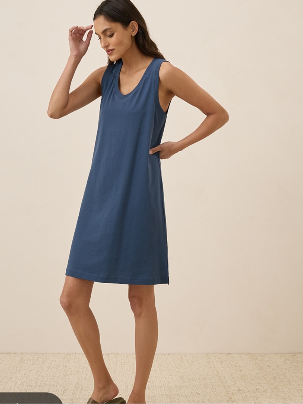 Woman’s pact organic cotton dress M